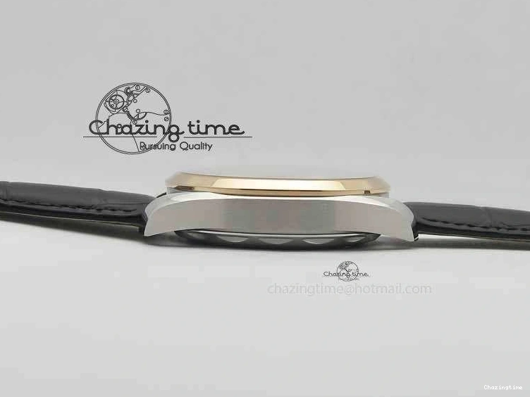 0509 2017 Aqua Terra SS RG XF Best Edition White Textured Dial On Black Leather Strap A Functional 8157